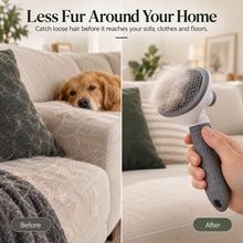 Self-Cleaning Pet Grooming Brush